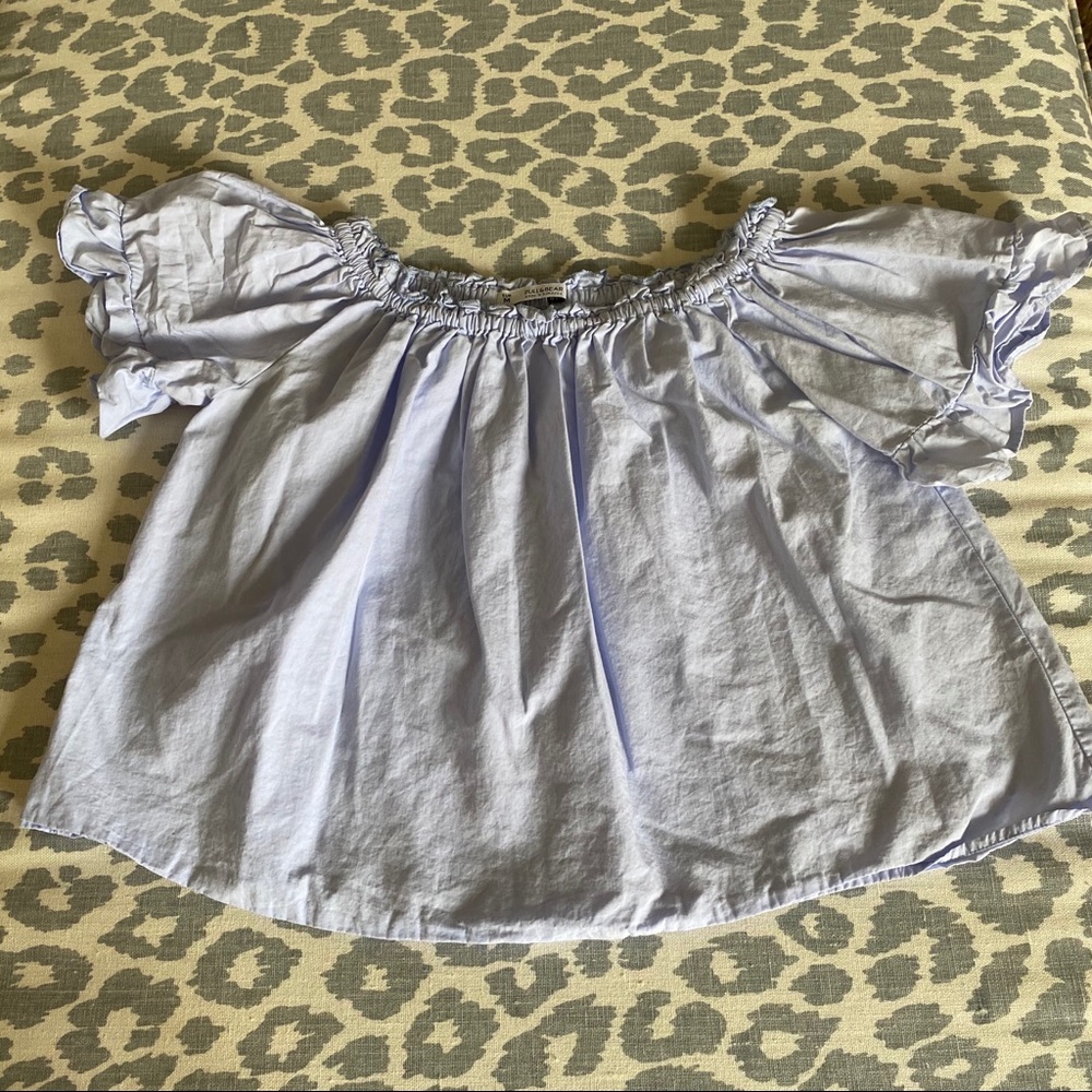 Pull & Bear Little Girl Blue Top